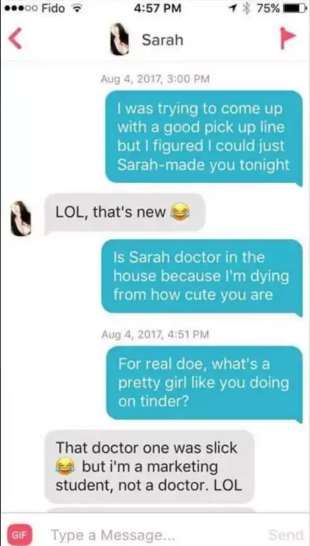 Funny pickup lines that might work 1