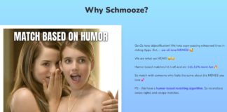 Schmooze Dating App